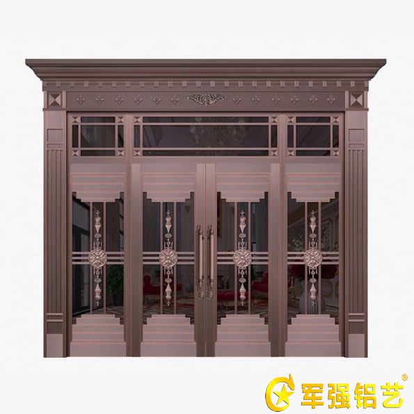 別墅玻璃銅門 別墅玻璃銅門